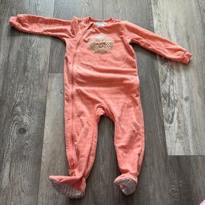 Pekkle Coral Kids One Piece with Cloud Design